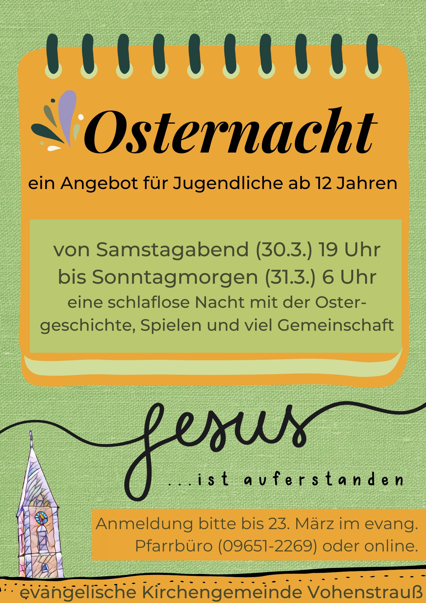 Osternacht für Jugendliche