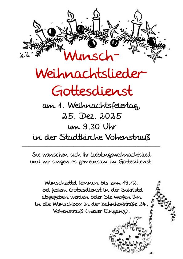 Wunsch-Weihnachtslieder-Gottesdienst