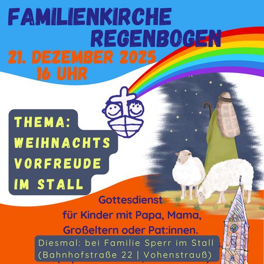 Familienkirche Regenbogen Dezember