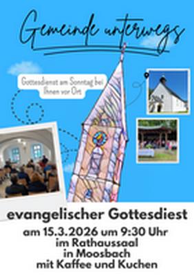 Gemeinde unterwegs - Moosbach - 15.03.