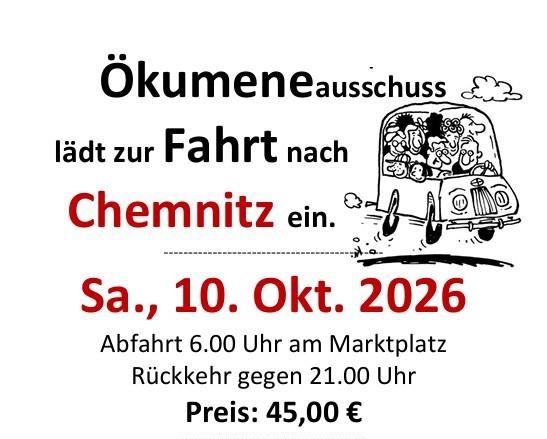Ökumene-Fahrt 2026