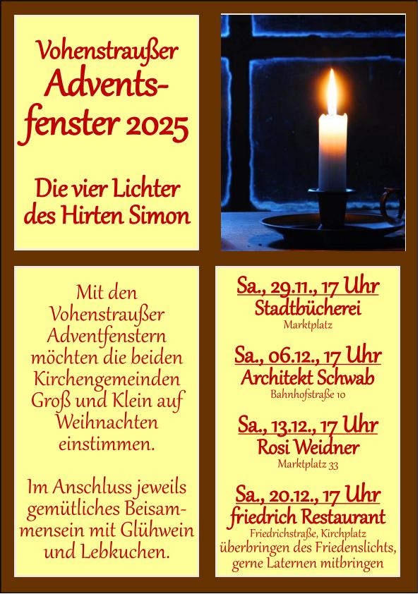 Adventsfenster 2025