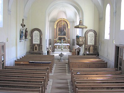 Blick erste Empore
