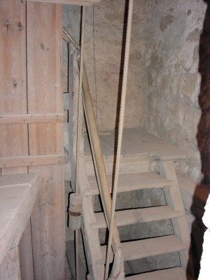 Turm Treppe aufwärts